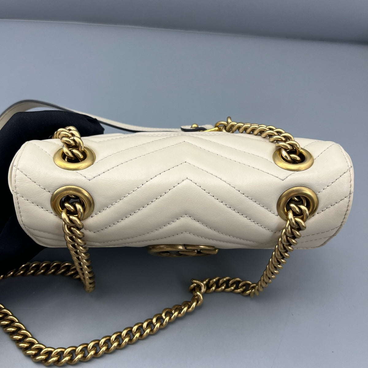 Gucci - Marmont - Leather - White - (mini)