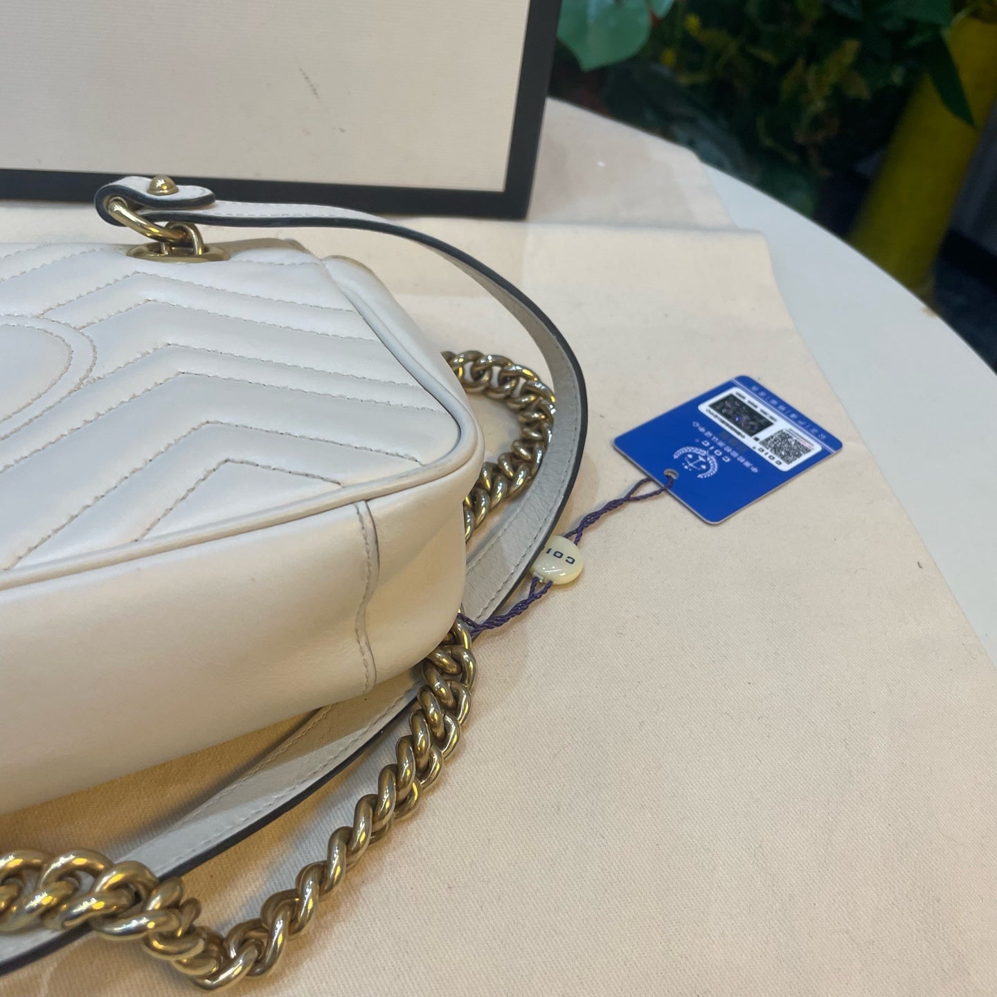 Gucci - Marmont - Leather - White - (mini)
