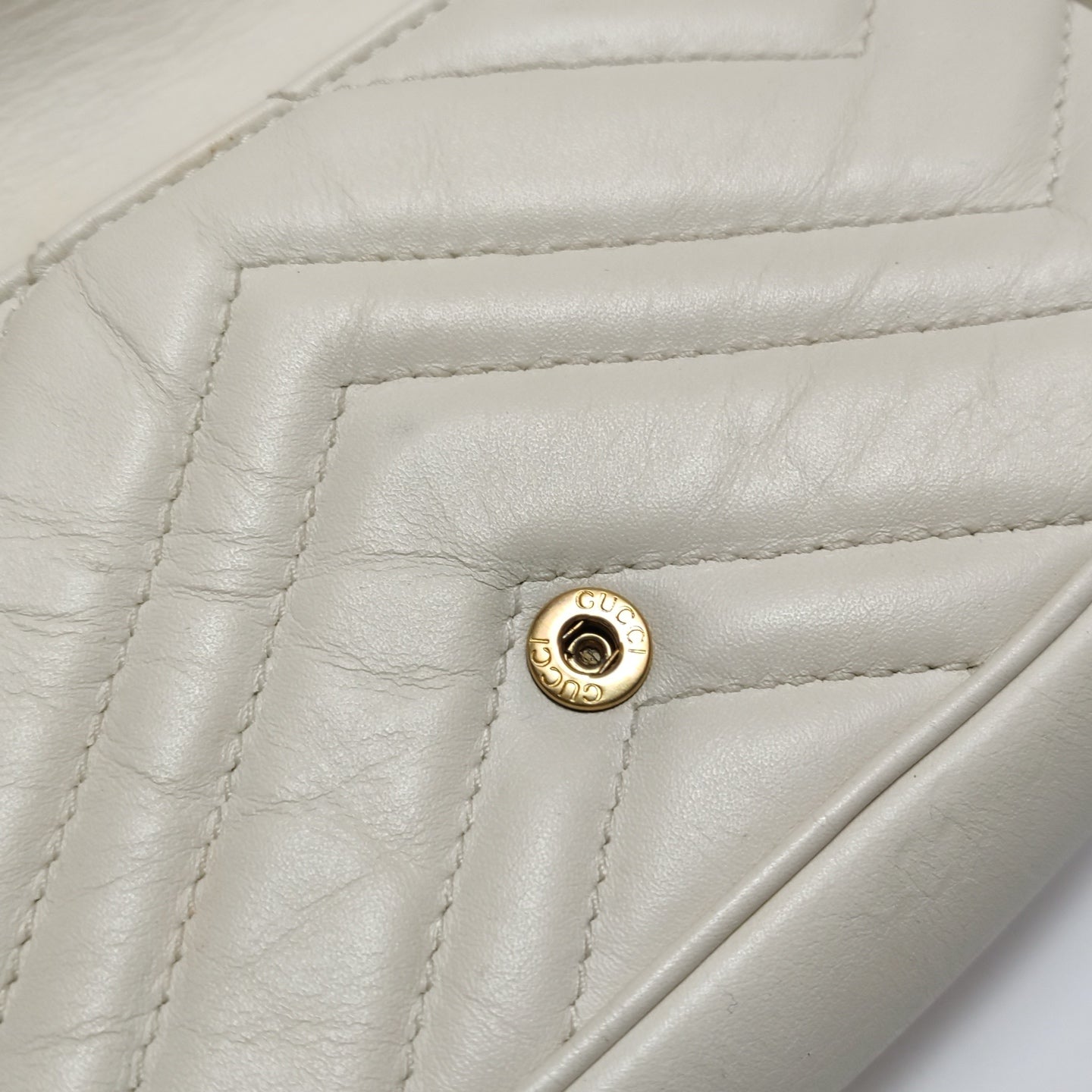 Gucci - Marmont - Leather - White - (mini)