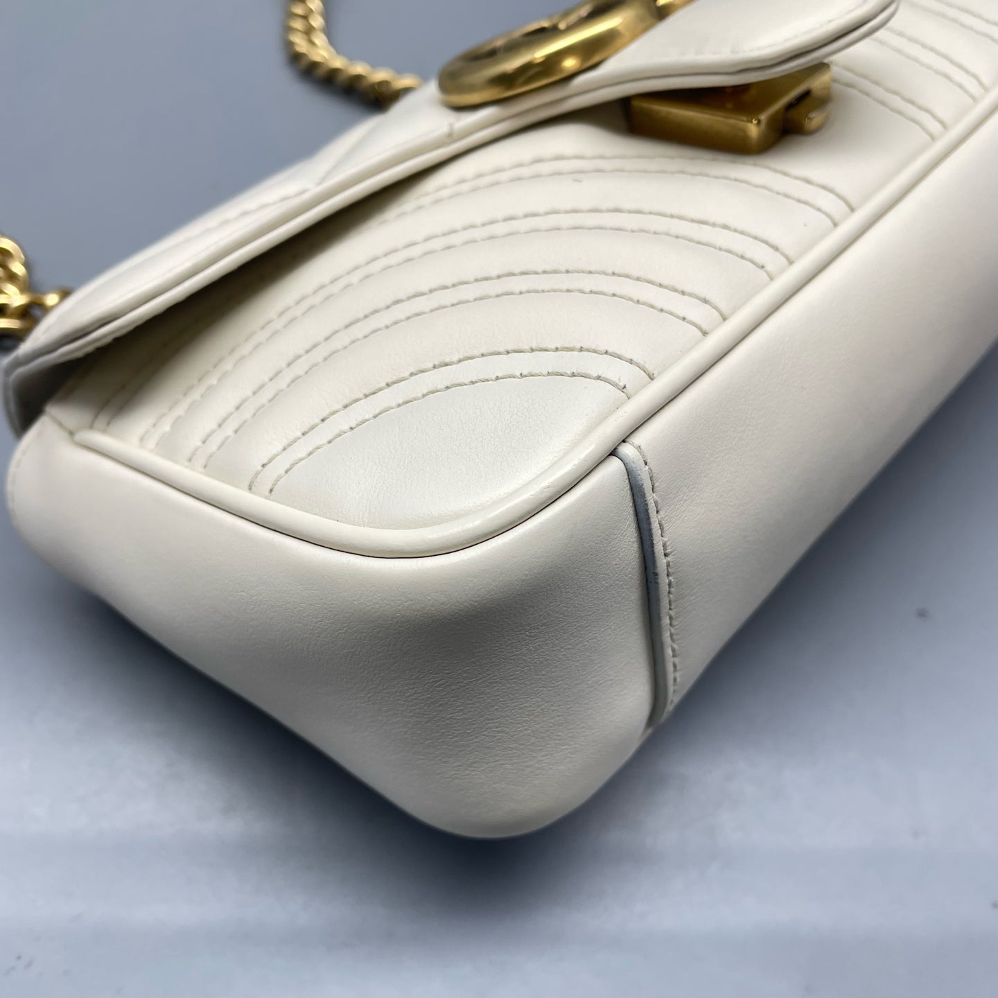 Gucci - Marmont - Leather - White - (mini)