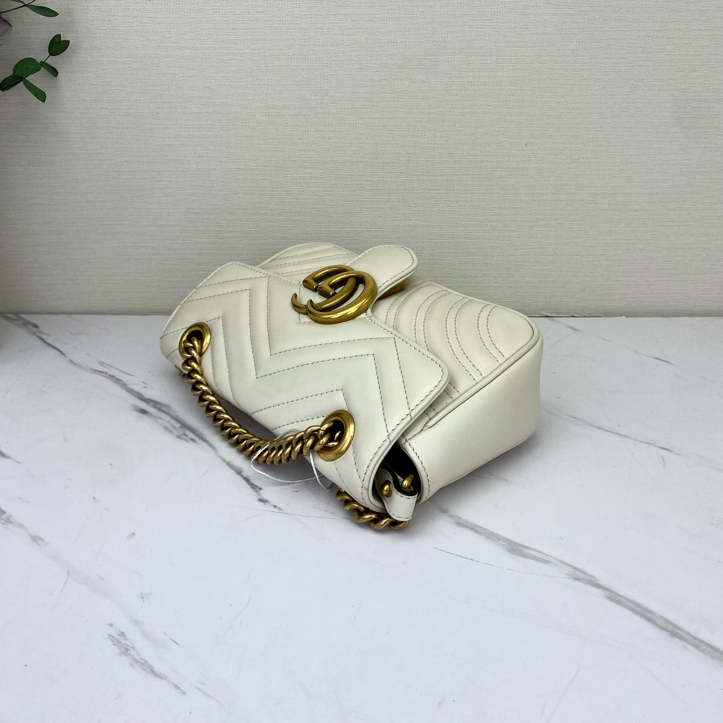 Gucci - Marmont - Leather - White - (mini)
