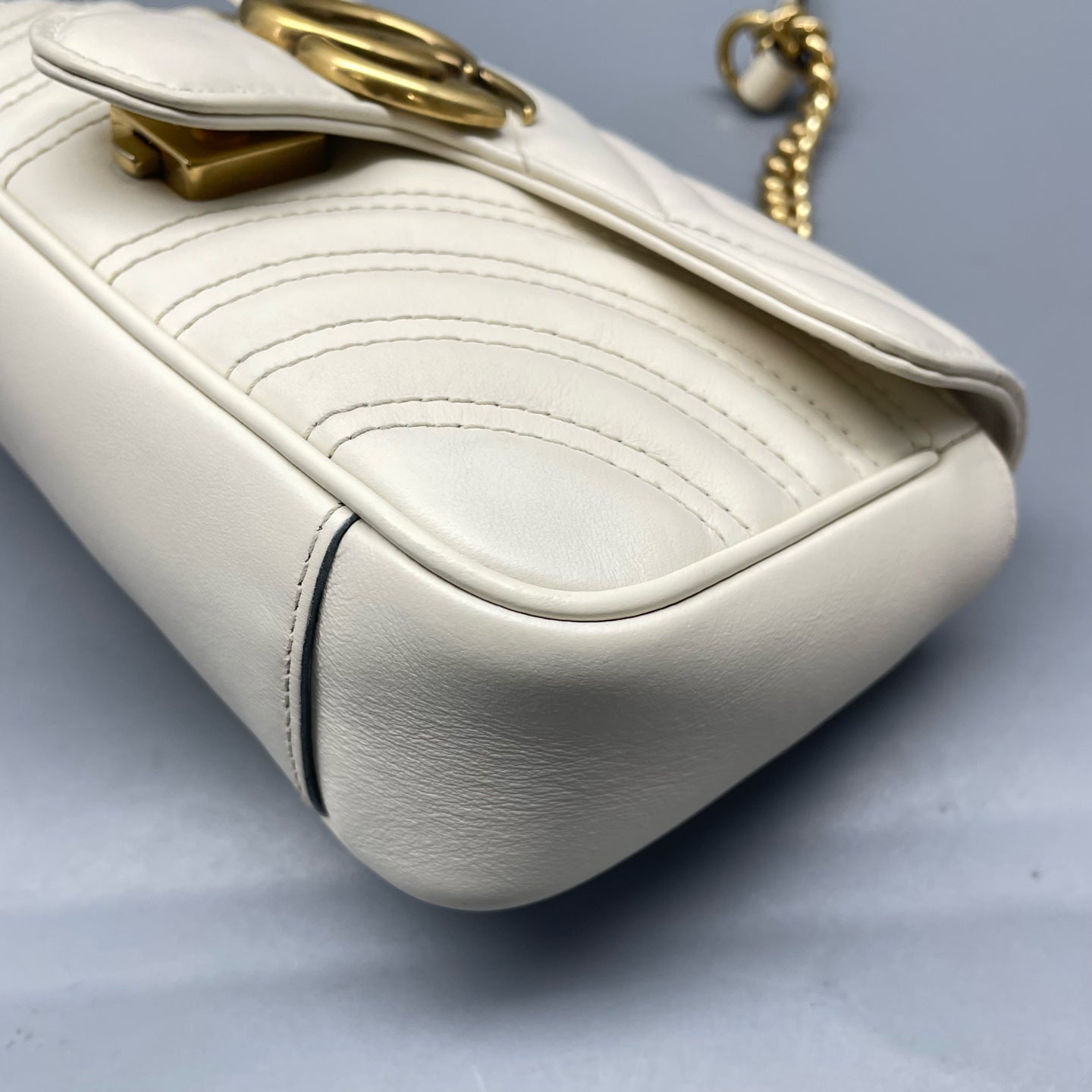 Gucci - Marmont - Leather - White - (mini)