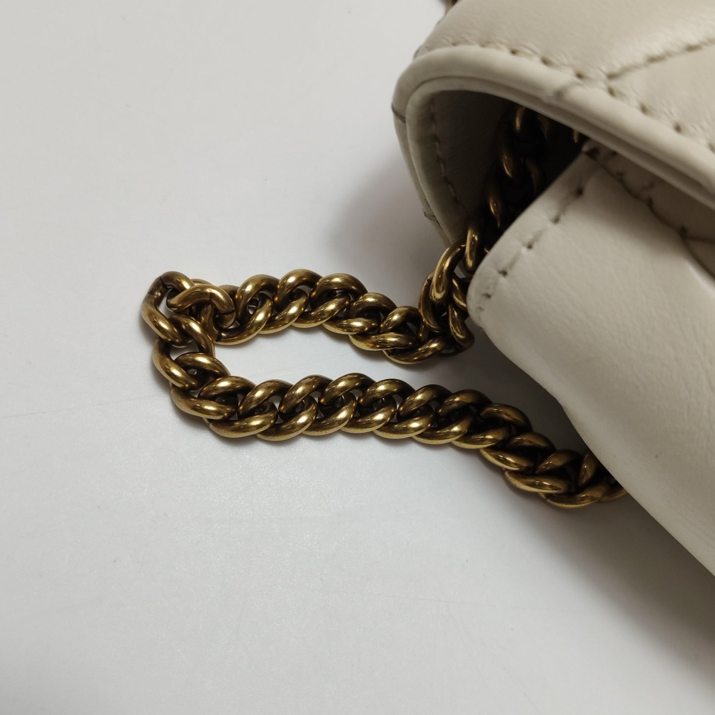Gucci - Marmont - Leather - White - (mini)