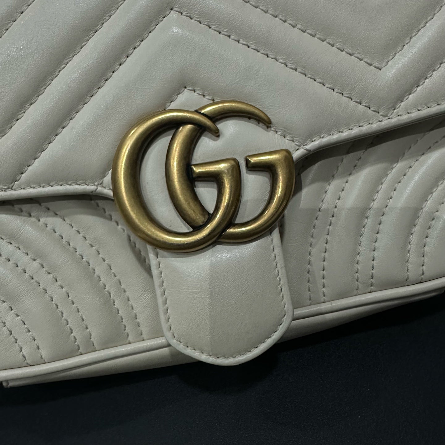 Gucci - Marmont - Leather - White - (mini)