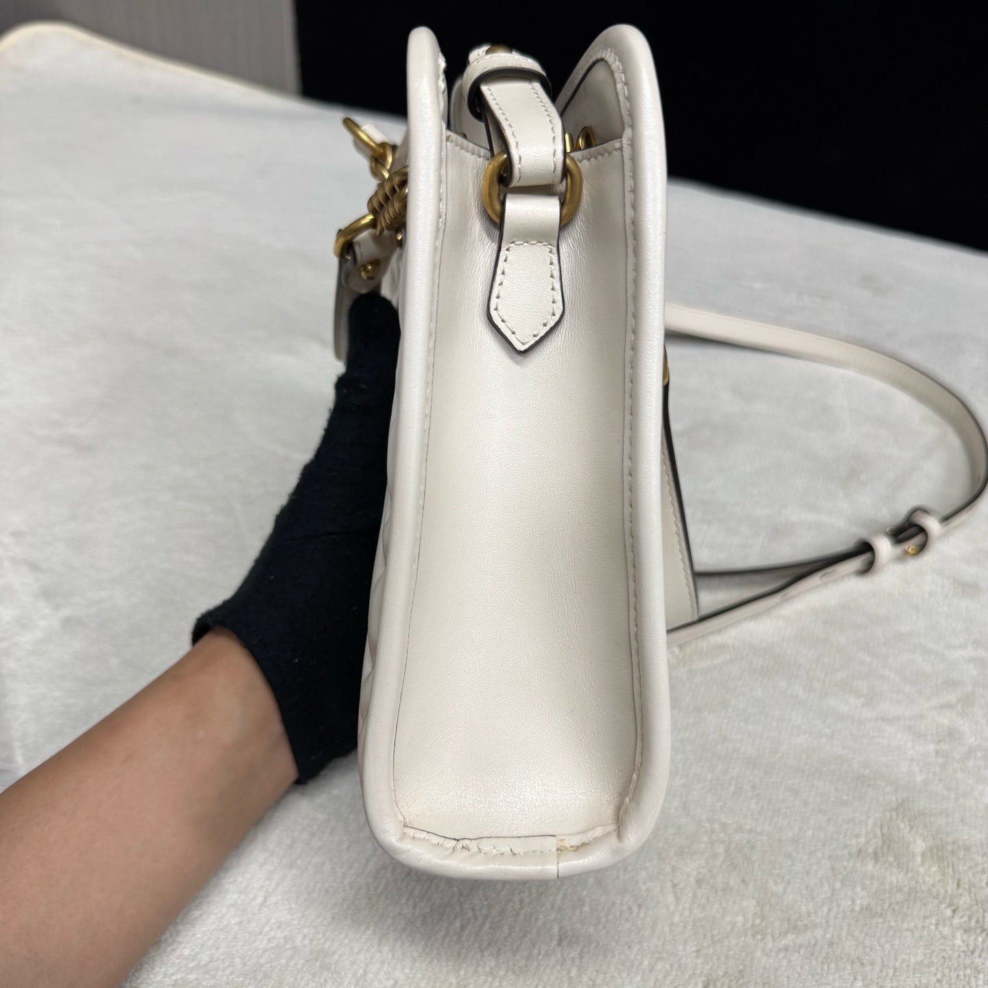 Gucci - Marmont - Leather - White - (mini)