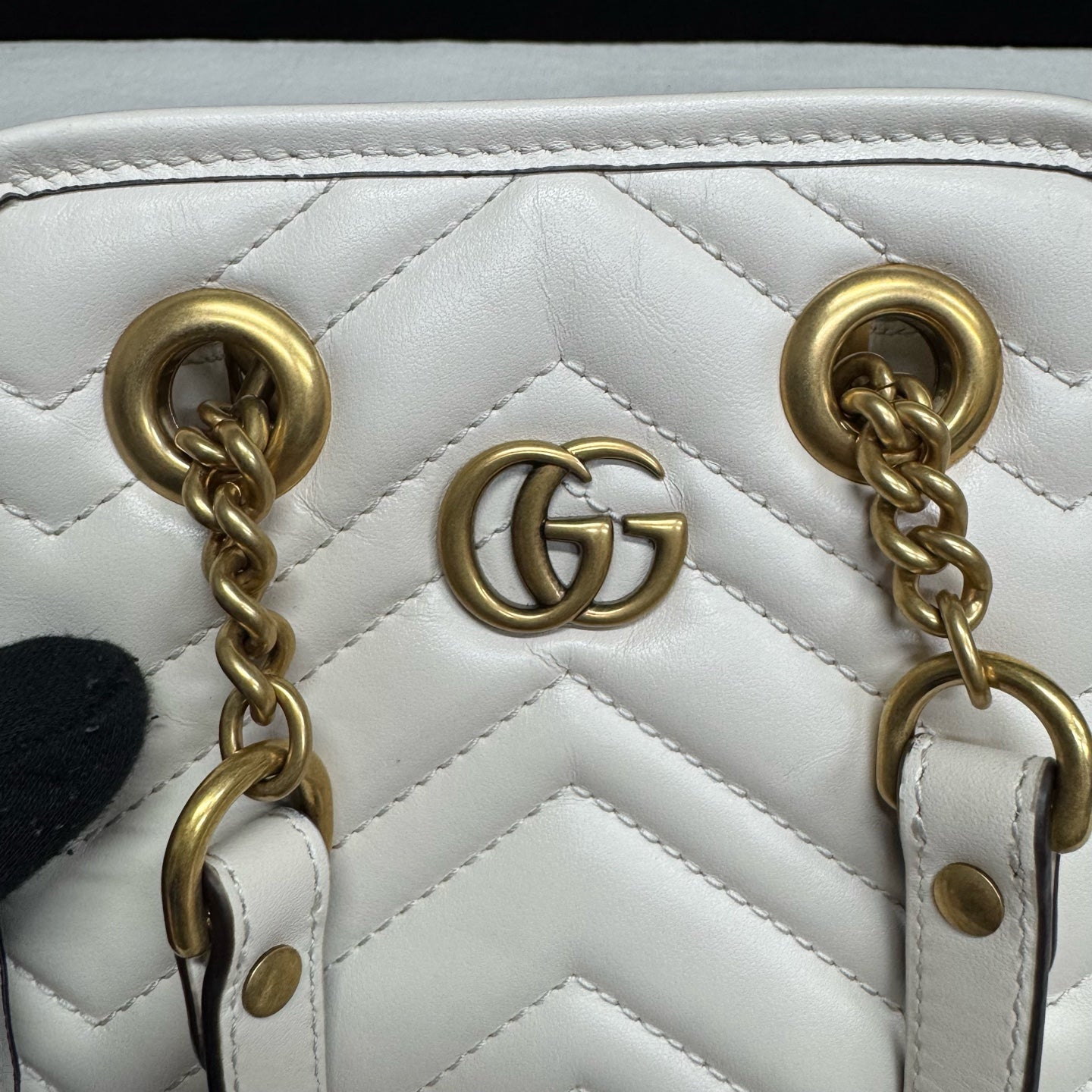 Gucci - Marmont - Leather - White - (mini)