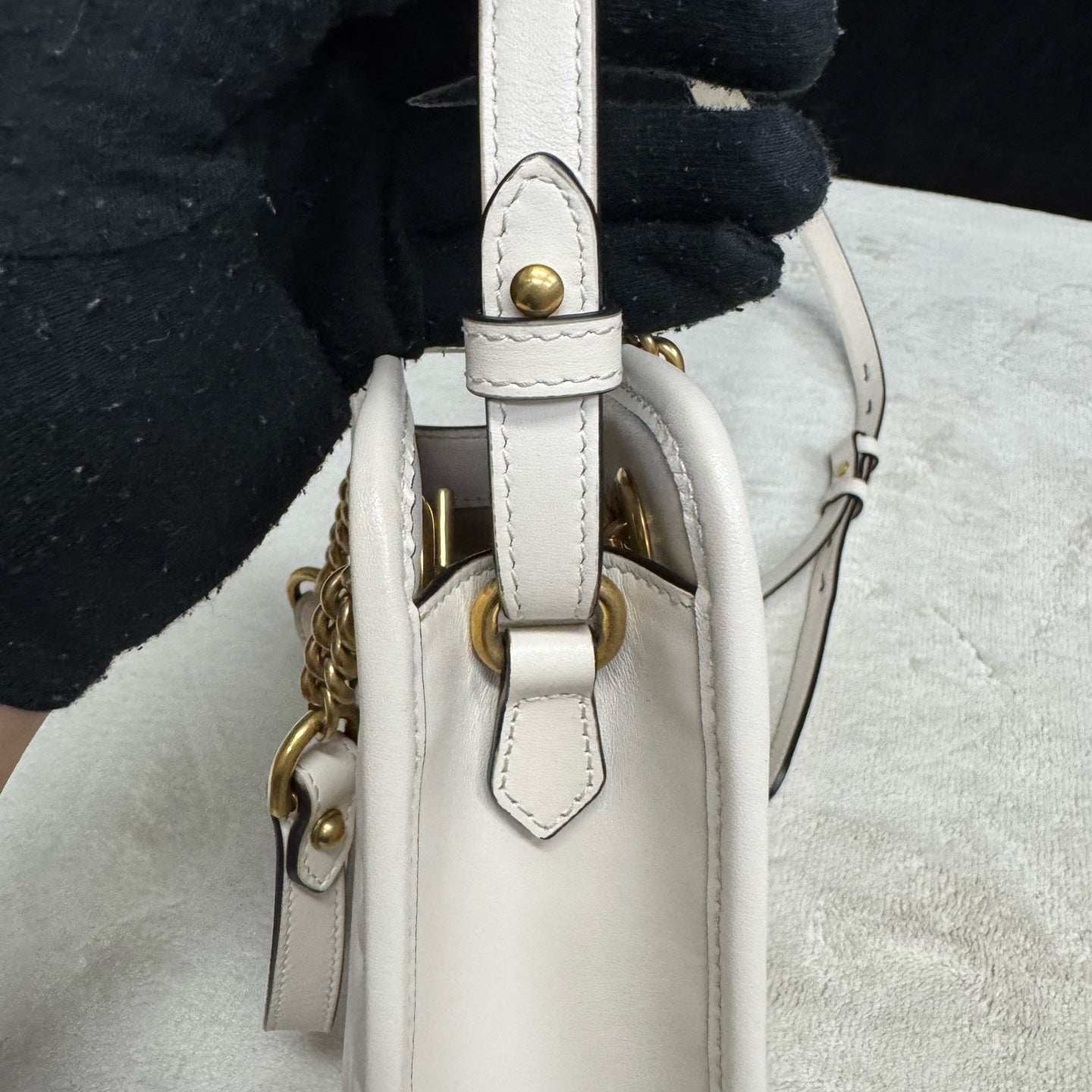 Gucci - Marmont - Leather - White - (mini)