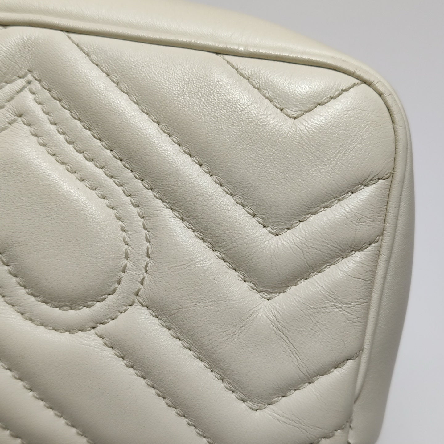 Gucci - Marmont - Leather - White - (mini)