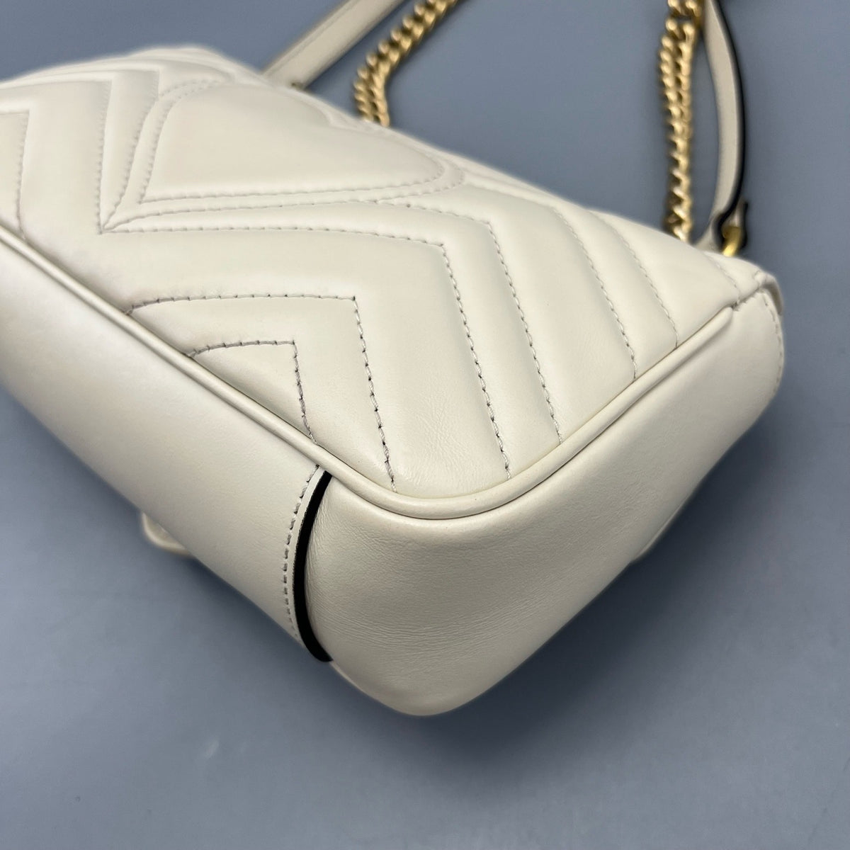 Gucci - Marmont - Leather - White - (mini)