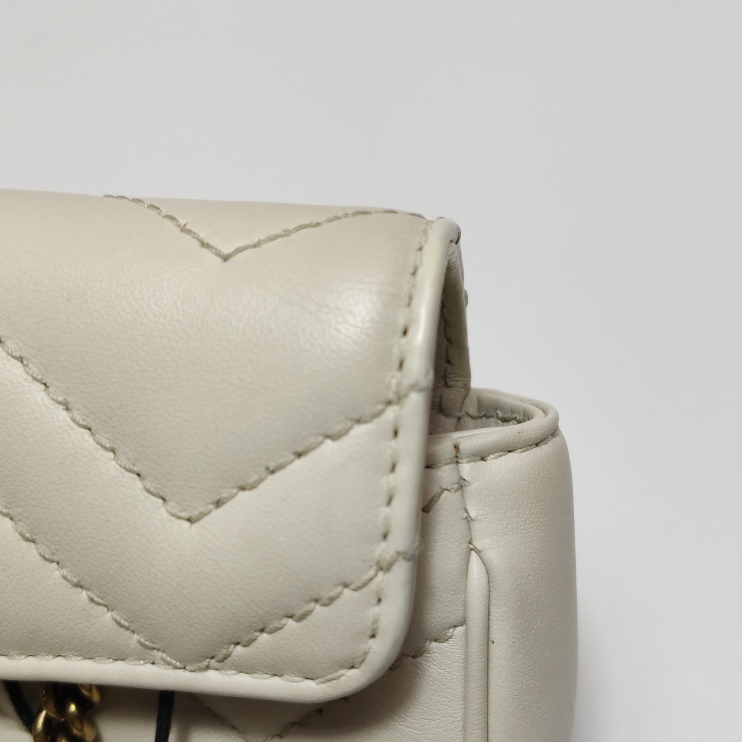 Gucci - Marmont - Leather - White - (mini)