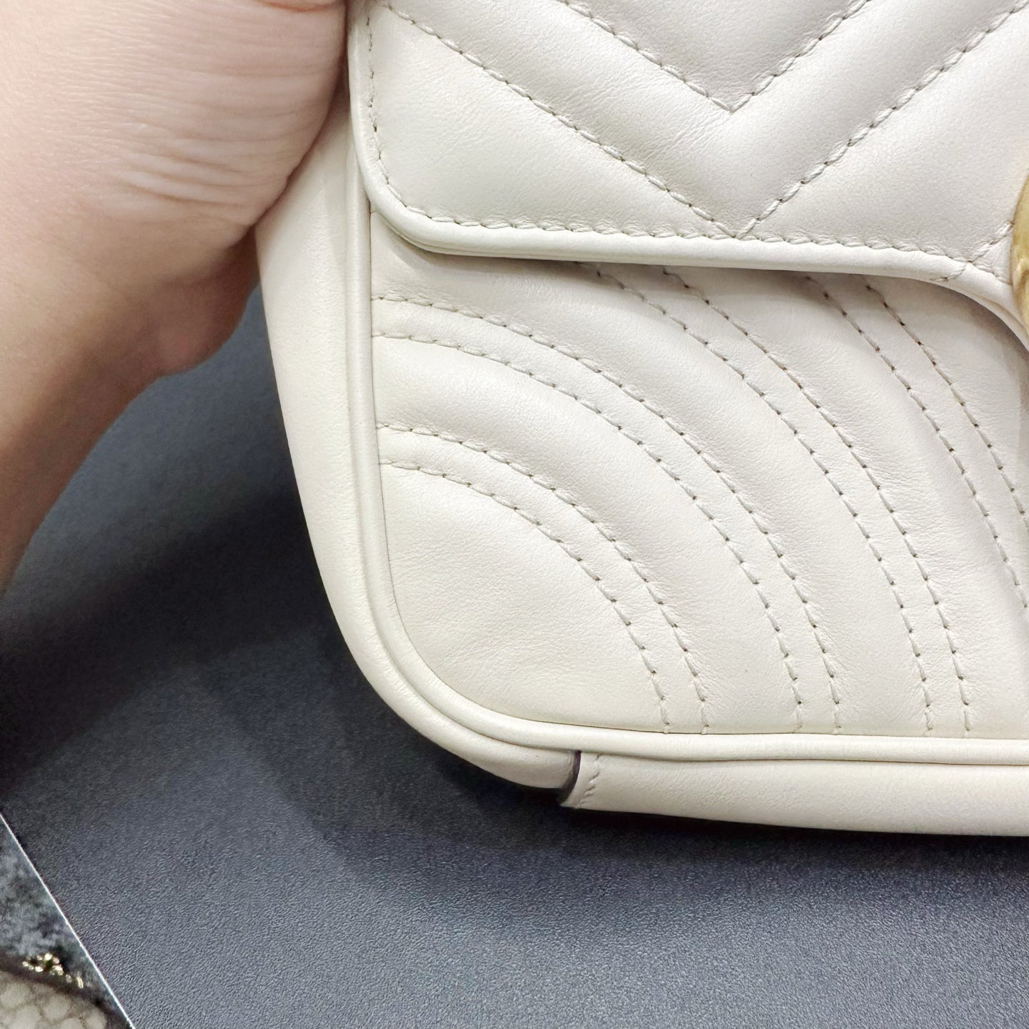Gucci - Marmont - Leather - White - (mini)