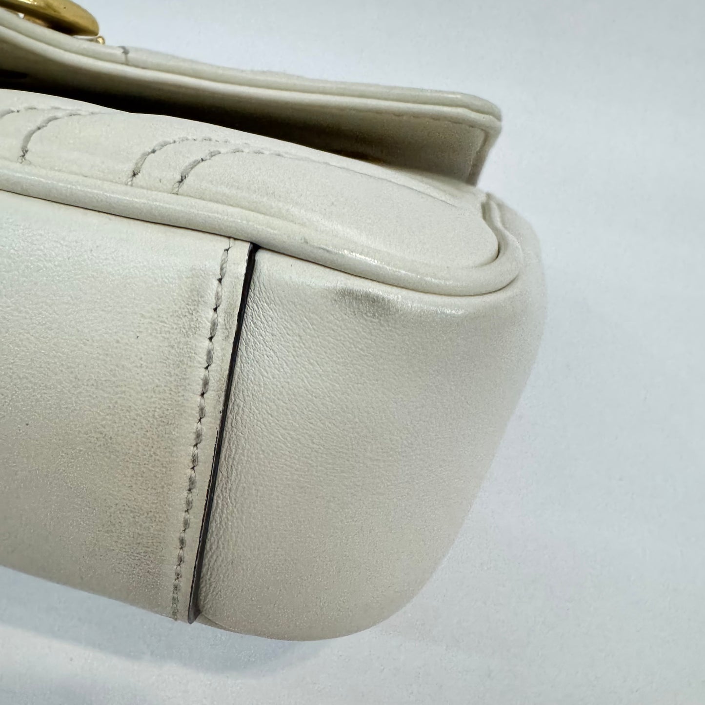 Gucci - Marmont - Leather - White - (mini)