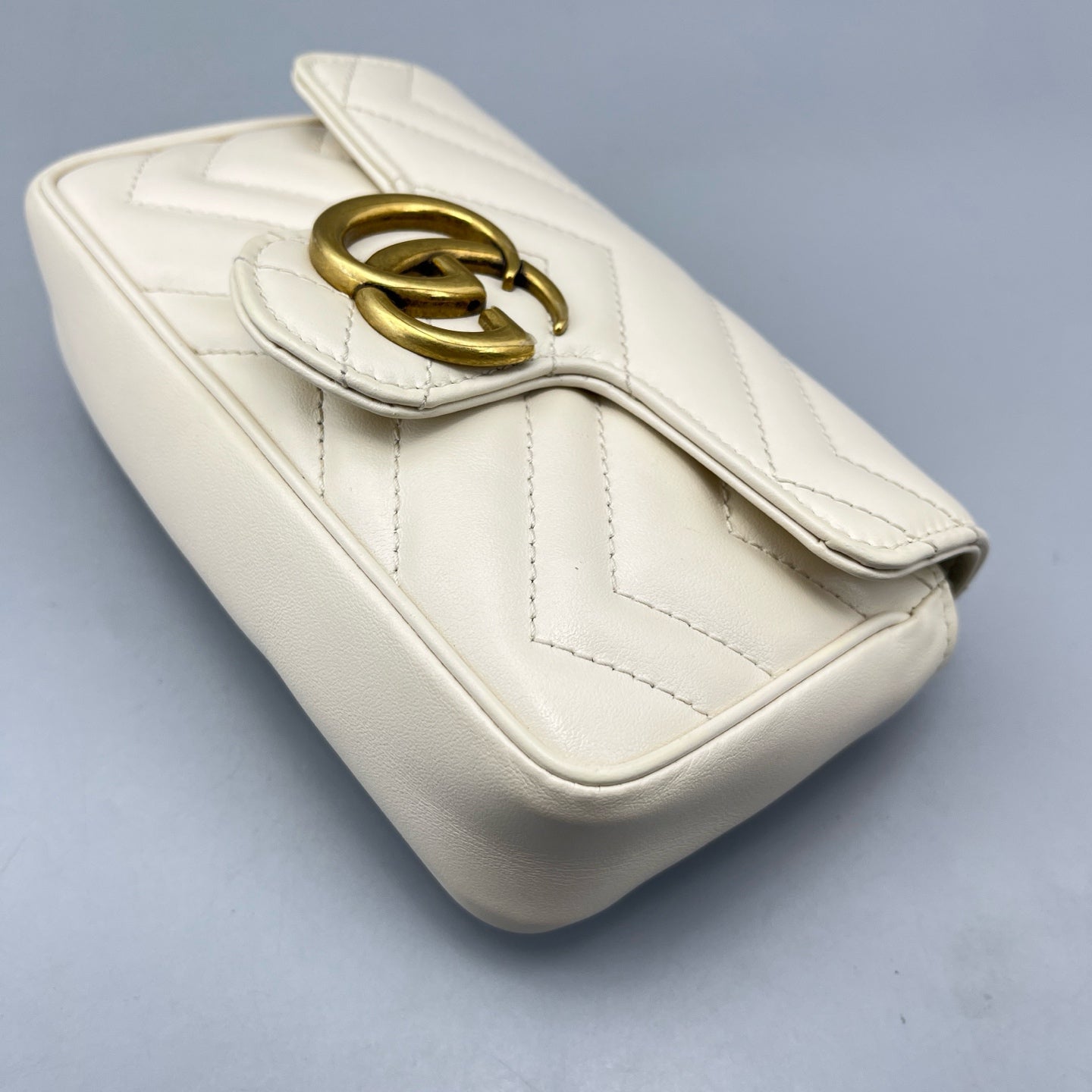 Gucci - Marmont - Leather - White - (mini)