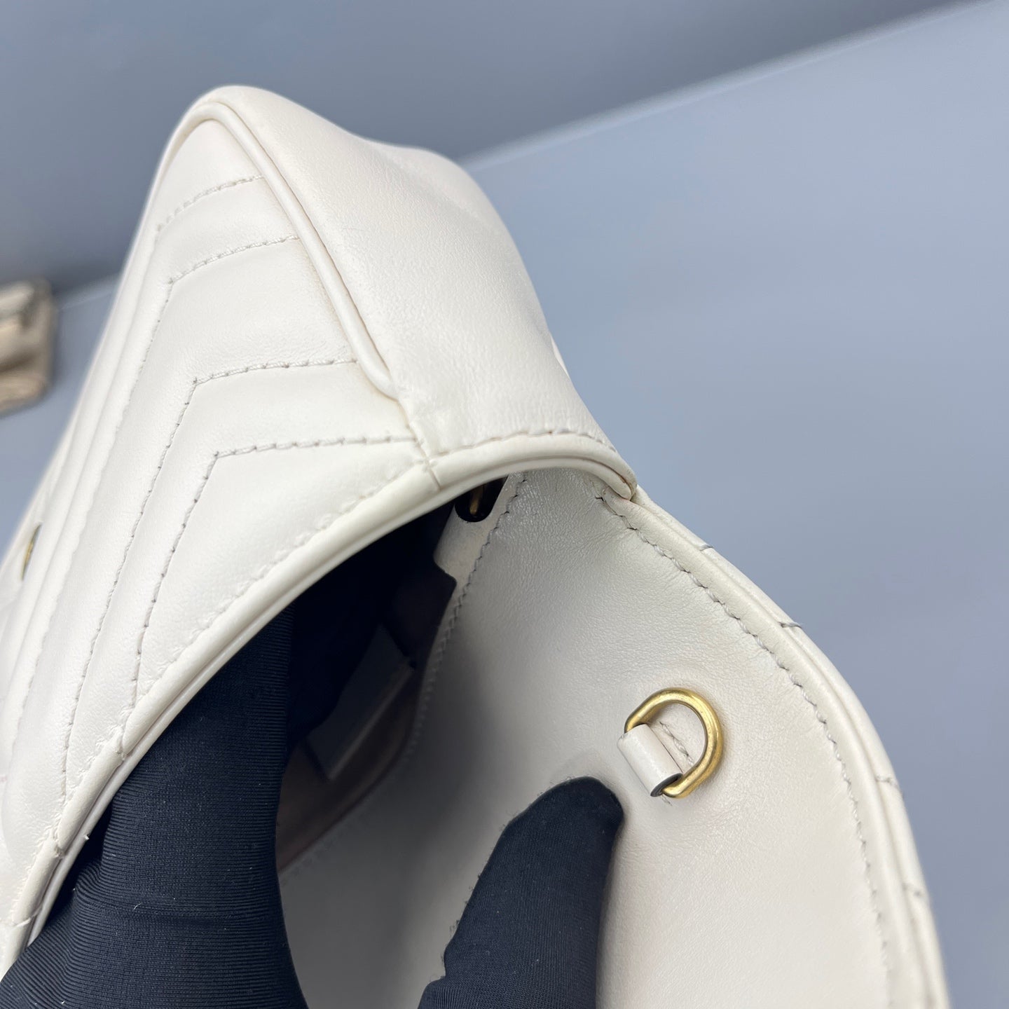 Gucci - Marmont - Leather - White - (mini)
