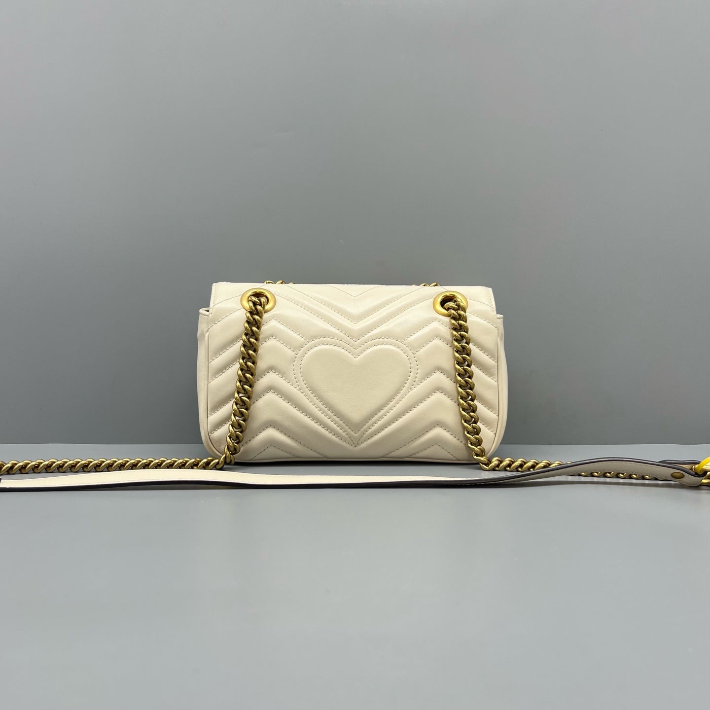Gucci - Marmont - Leather - White - (small)