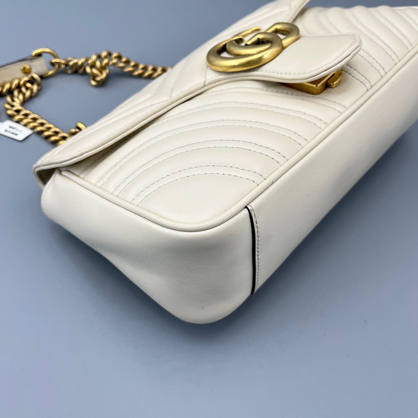 Gucci - Marmont - Leather - White - (small)