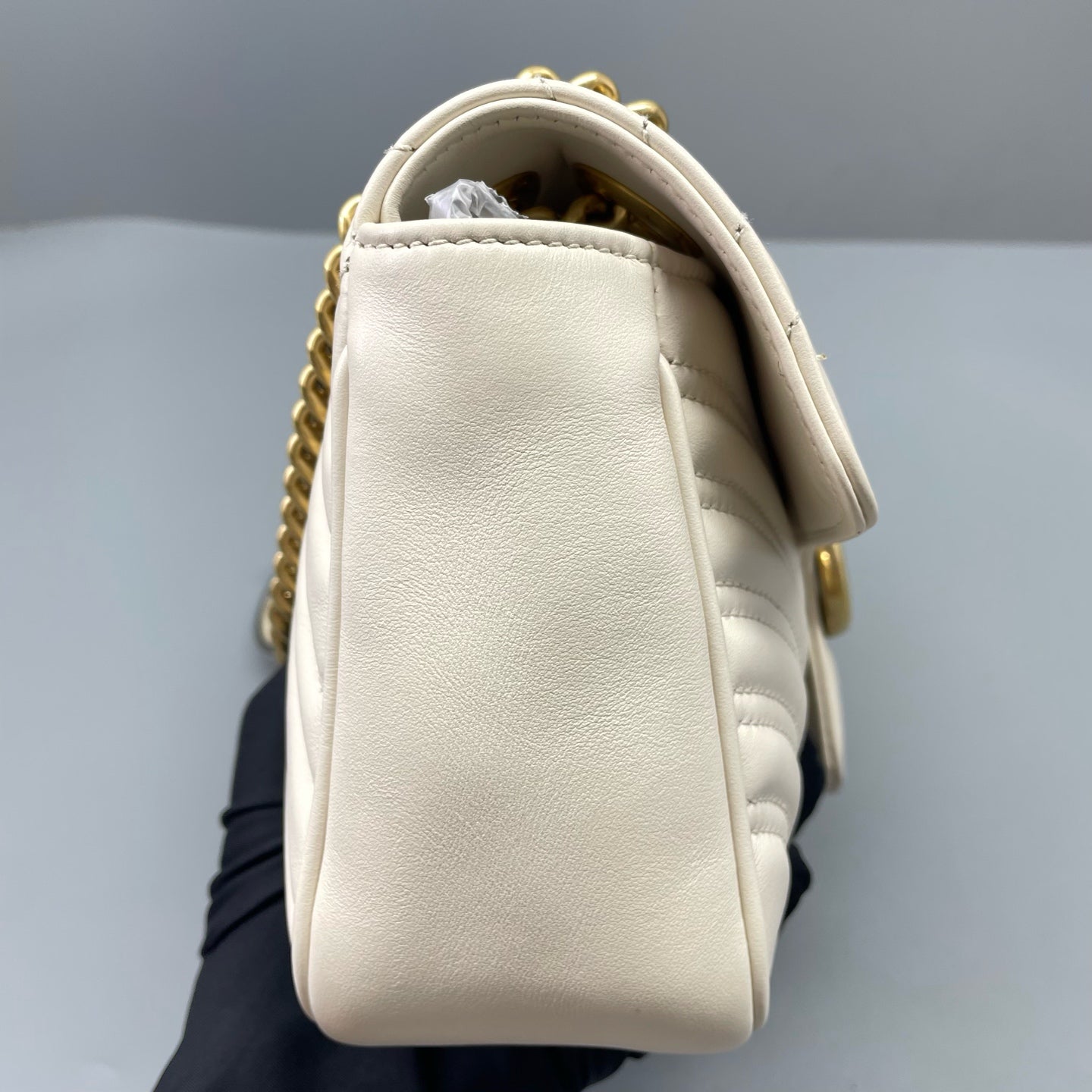 Gucci - Marmont - Leather - White - (small)