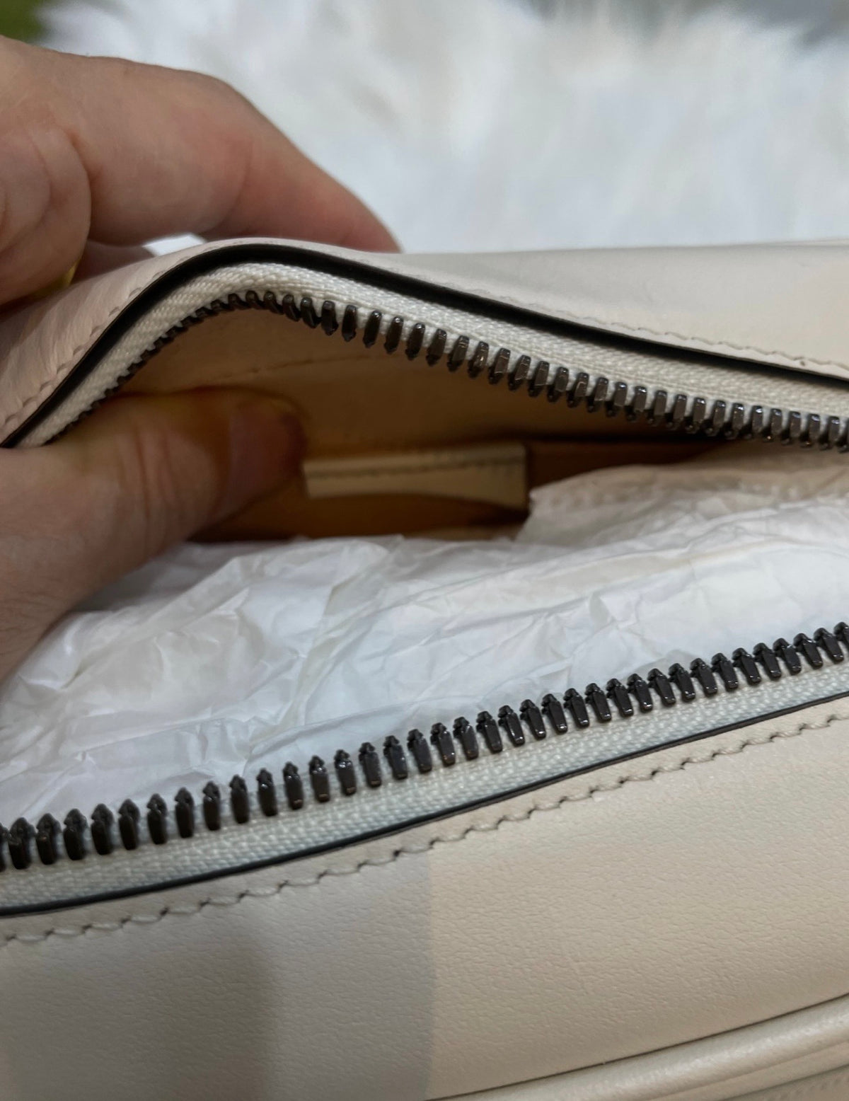 Gucci - Marmont - Leather - White - (small)