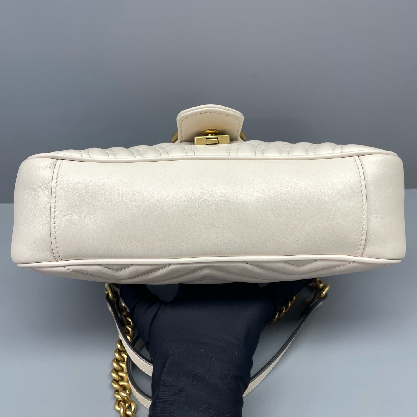 Gucci - Marmont - Leather - White - (small)