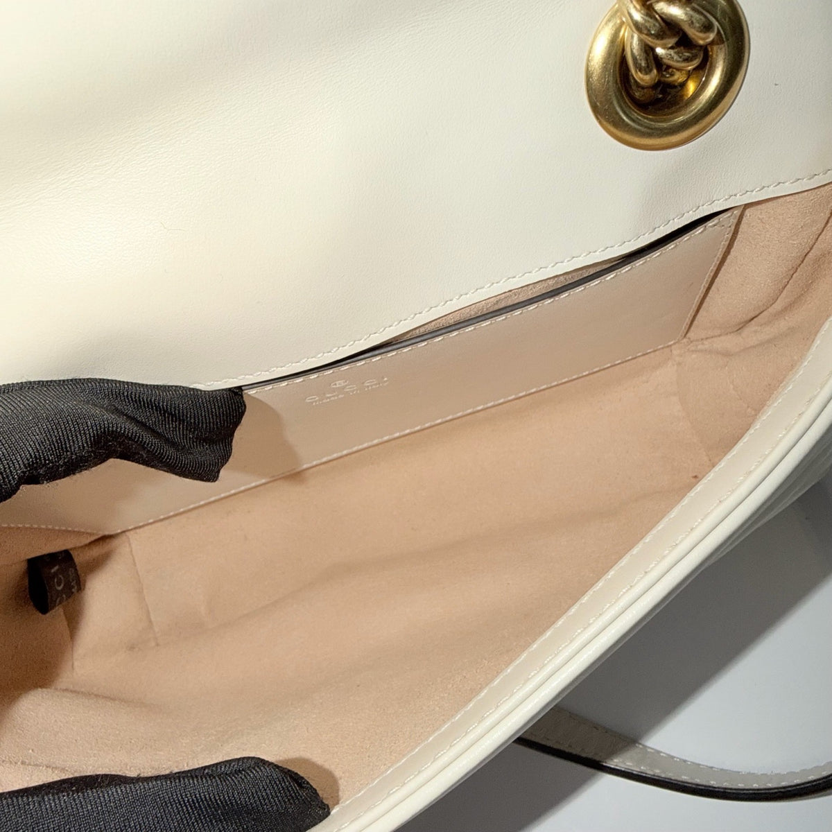 Gucci - Marmont - Leather - White - (small)