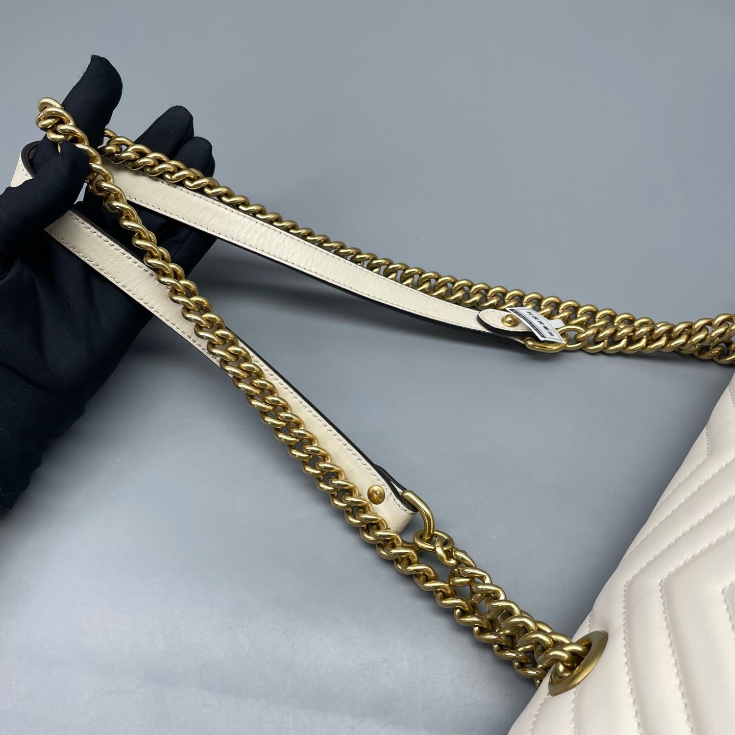 Gucci - Marmont - Leather - White - (small)