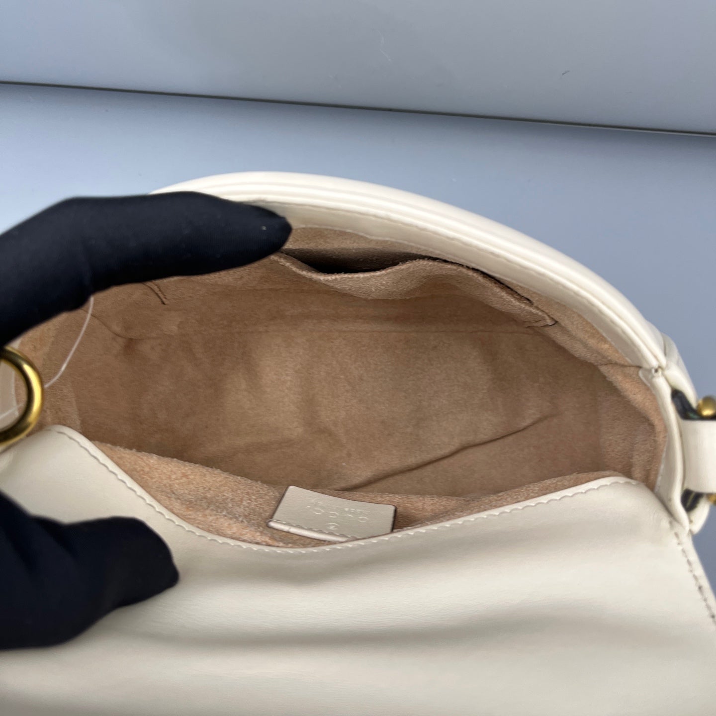 Gucci - Marmont Messenger - Leather - White