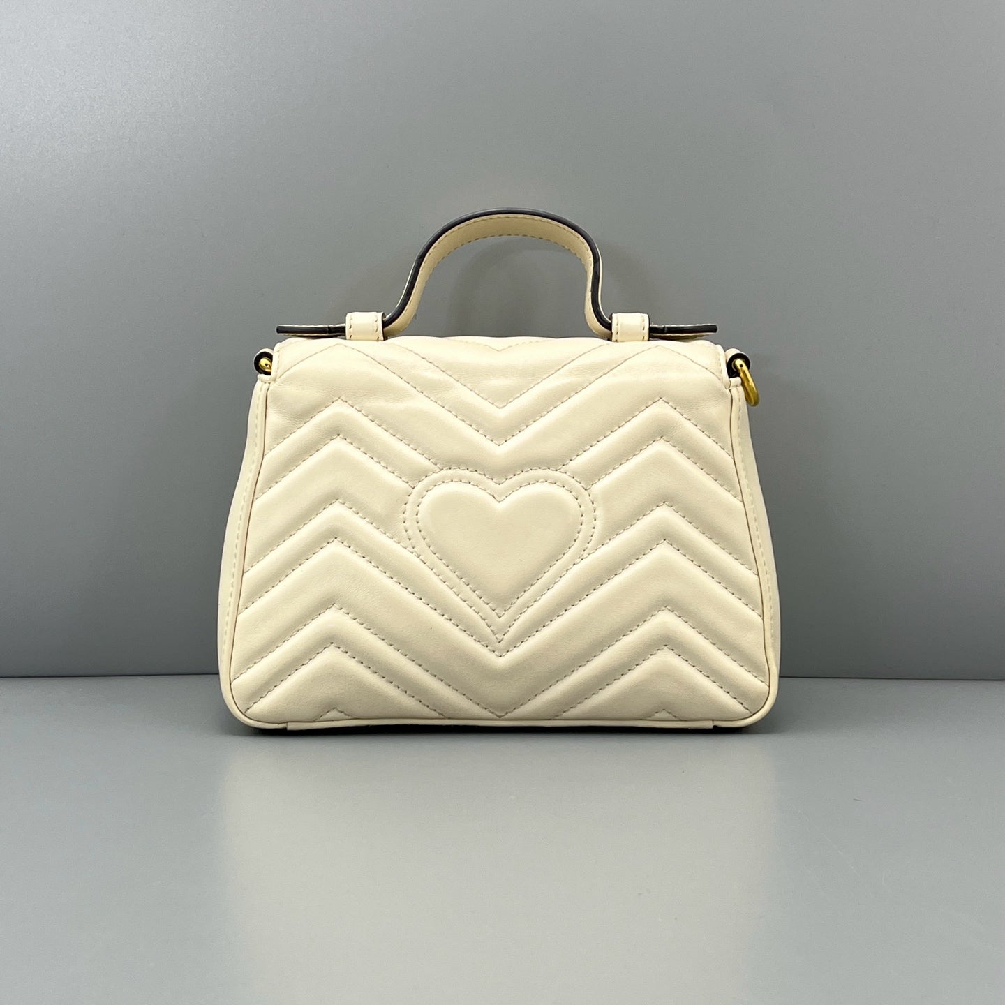 Gucci - Marmont Messenger - Leather - White