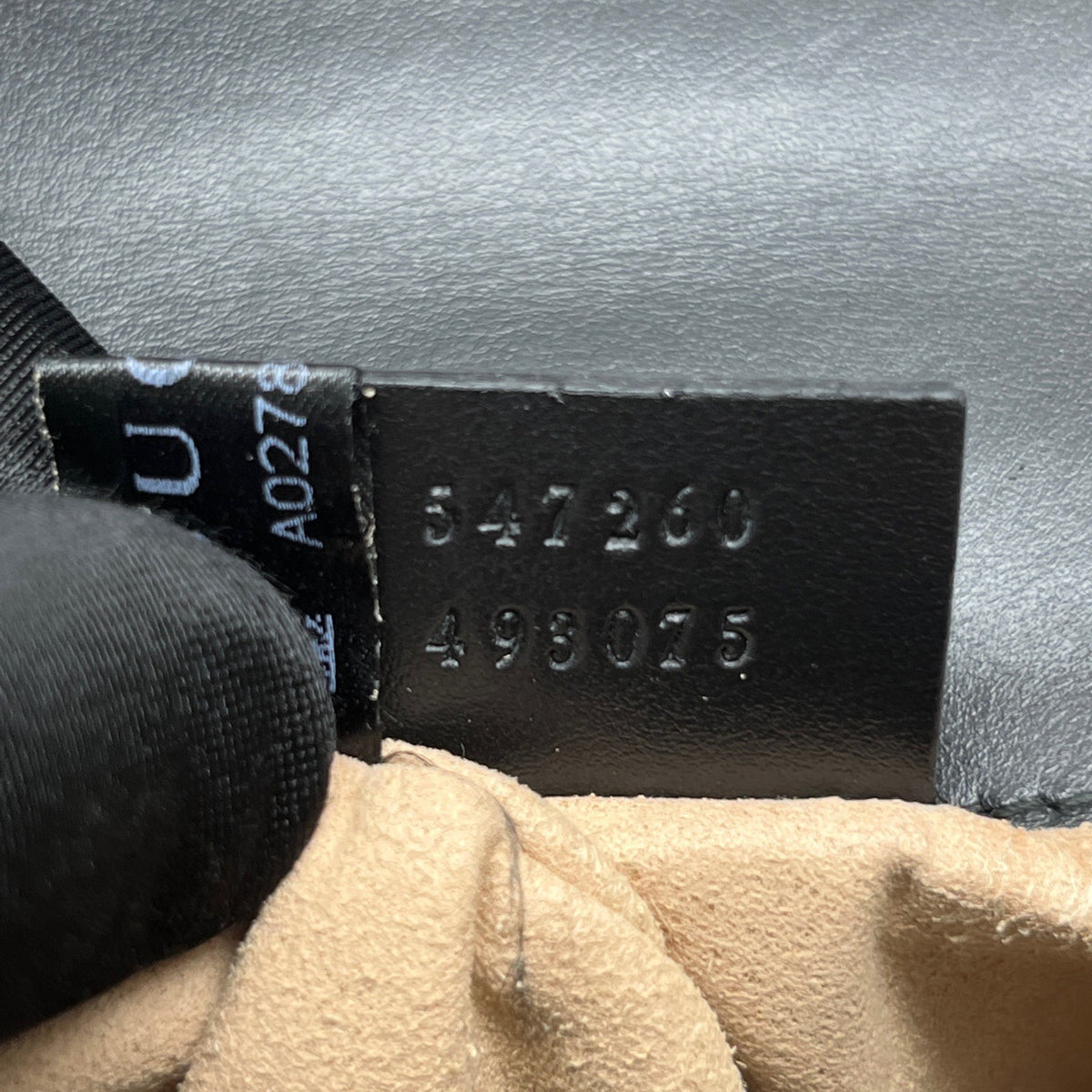 Gucci - Marmont Messenger - Leather - Black - (small)