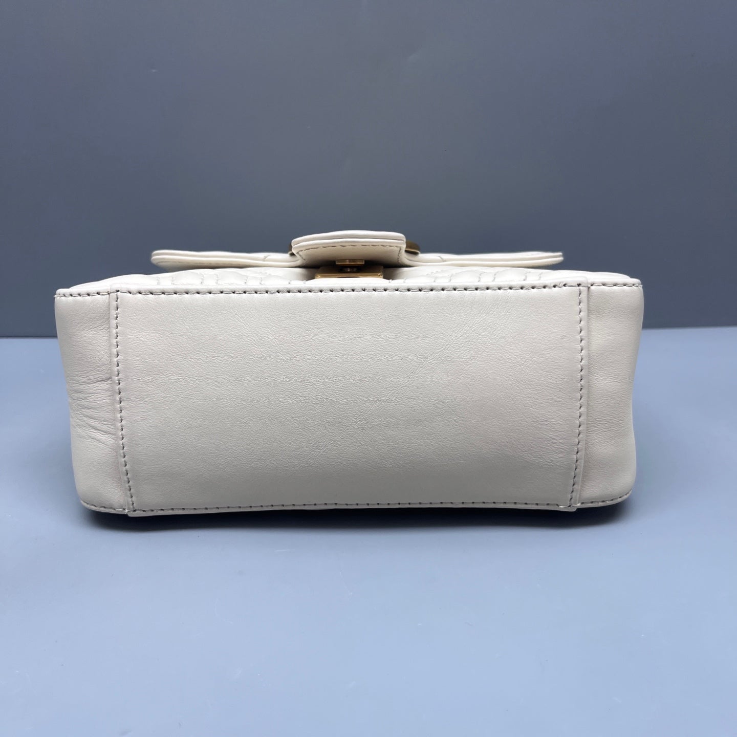 Gucci - Marmont Messenger - Leather - White - (small)
