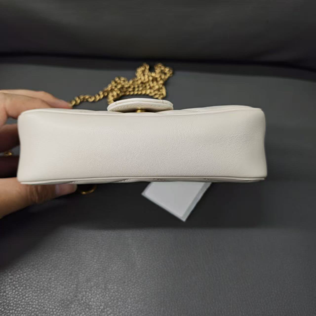 Gucci - Marmont Mini Bag - Leather - White - (mini)