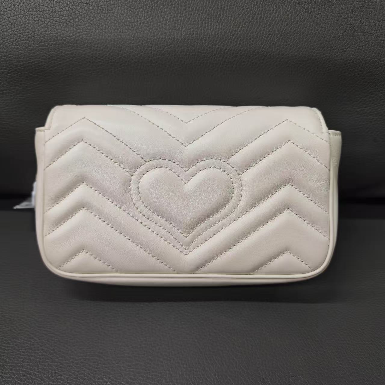 Gucci - Marmont Mini Bag - Leather - White - (mini)