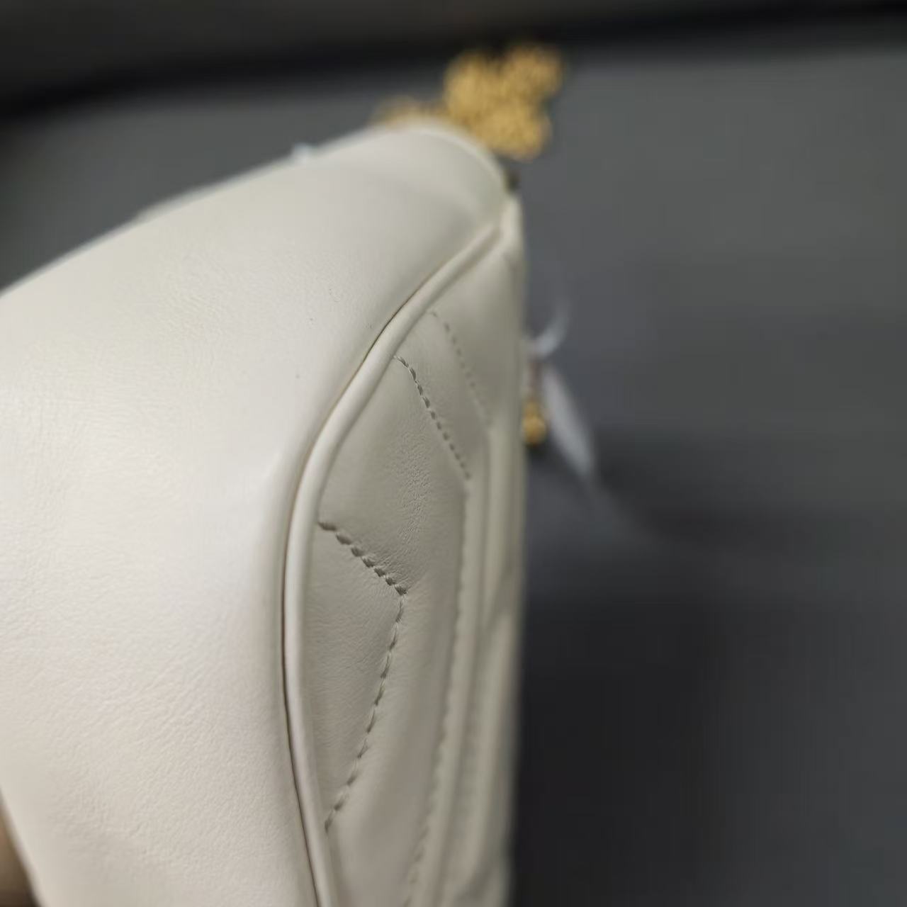 Gucci - Marmont Mini Bag - Leather - White - (mini)