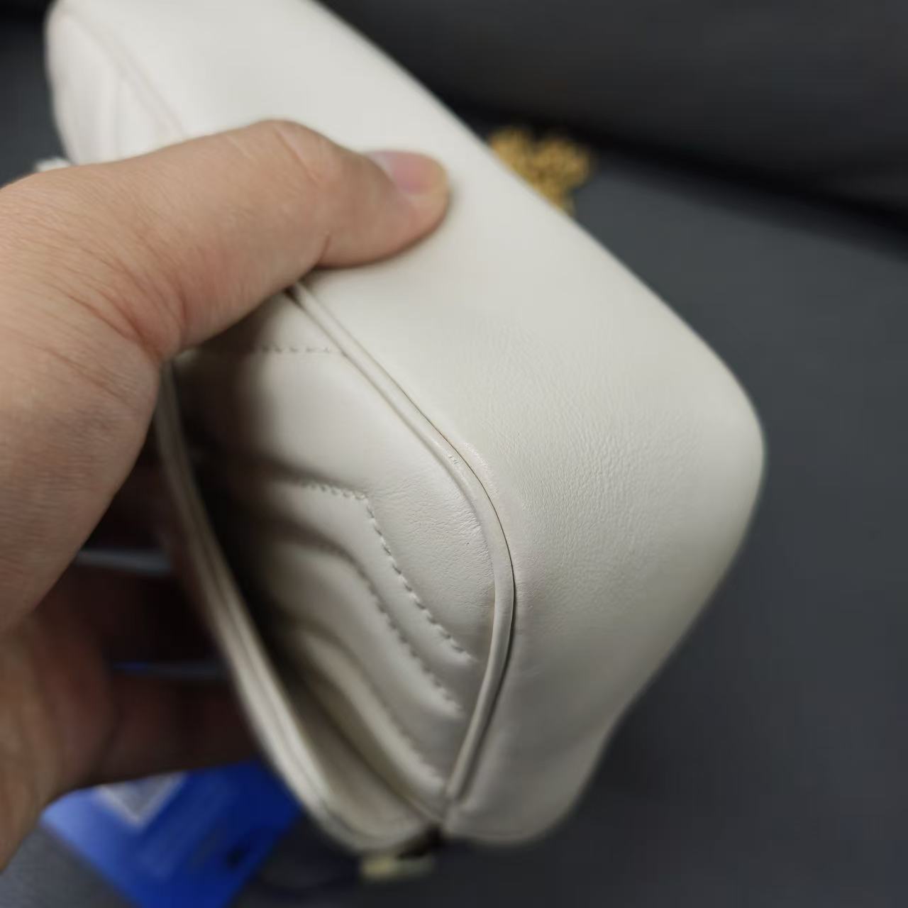 Gucci - Marmont Mini Bag - Leather - White - (mini)