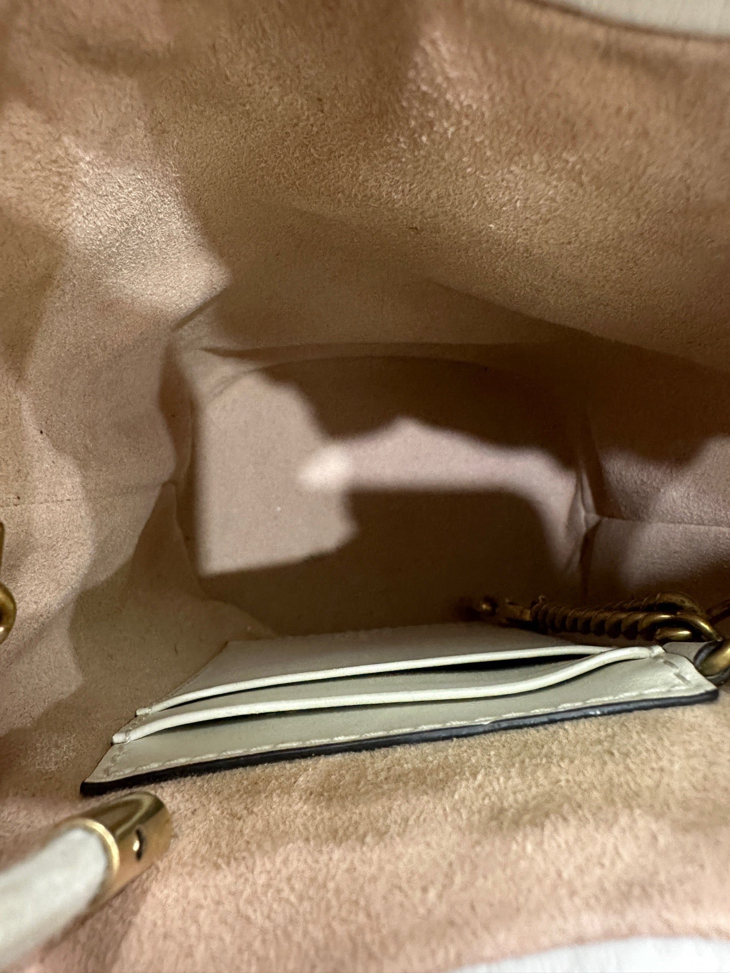 Gucci - Marmont Mini Bucket Bag - Leather - White - (mini)