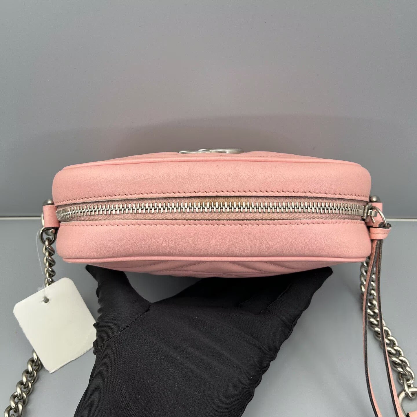 Gucci - Marmont Mini Camera Bag - Leather - Pink - (mini)