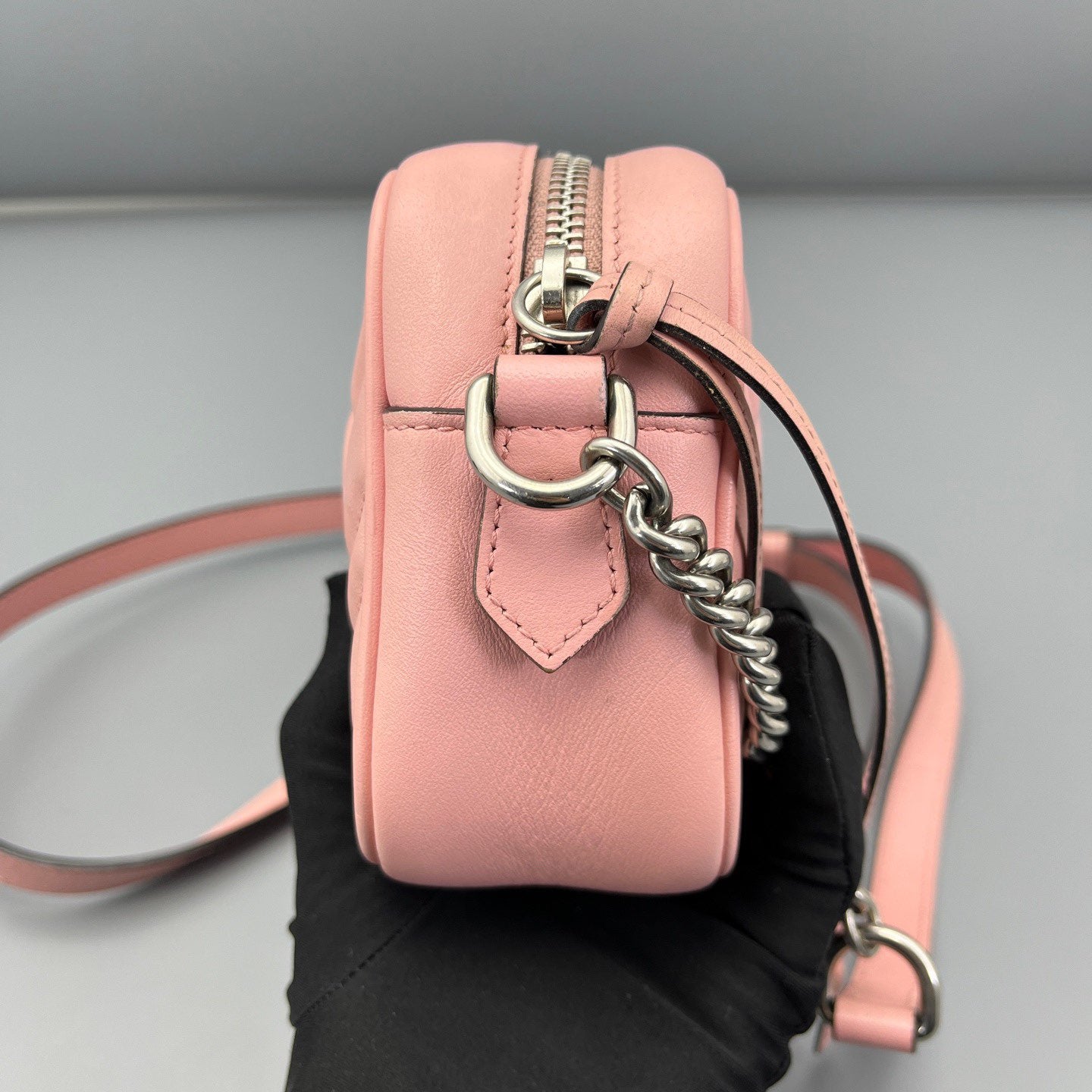 Gucci - Marmont Mini Camera Bag - Leather - Pink - (mini)