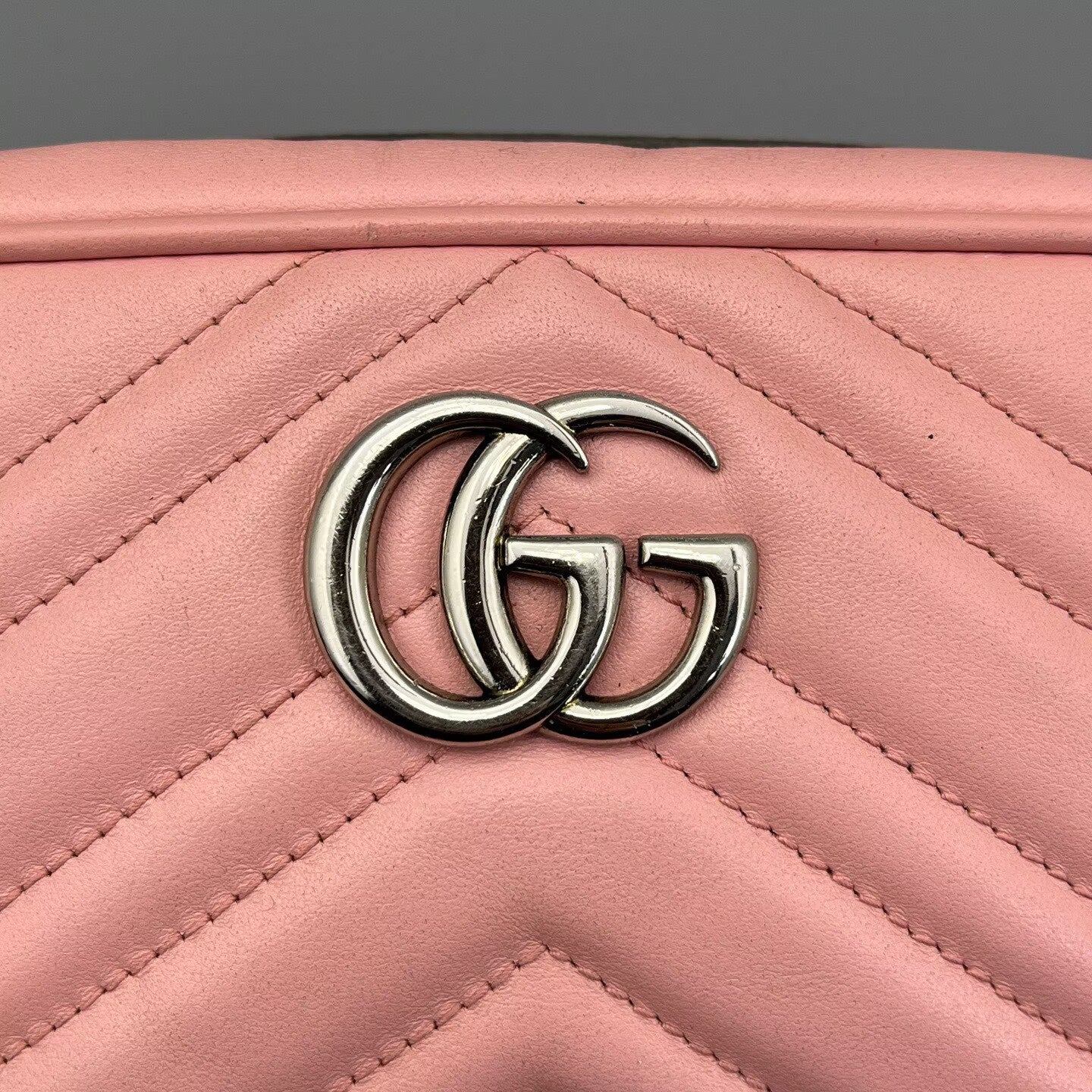 Gucci - Marmont Mini Camera Bag - Leather - Pink - (mini)