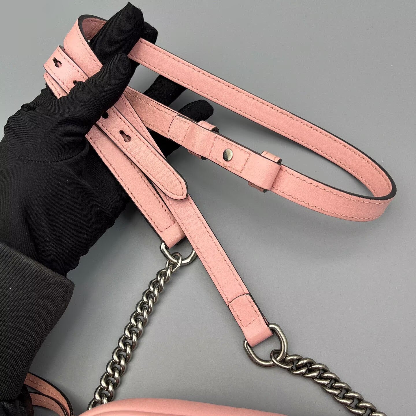 Gucci - Marmont Mini Camera Bag - Leather - Pink - (mini)