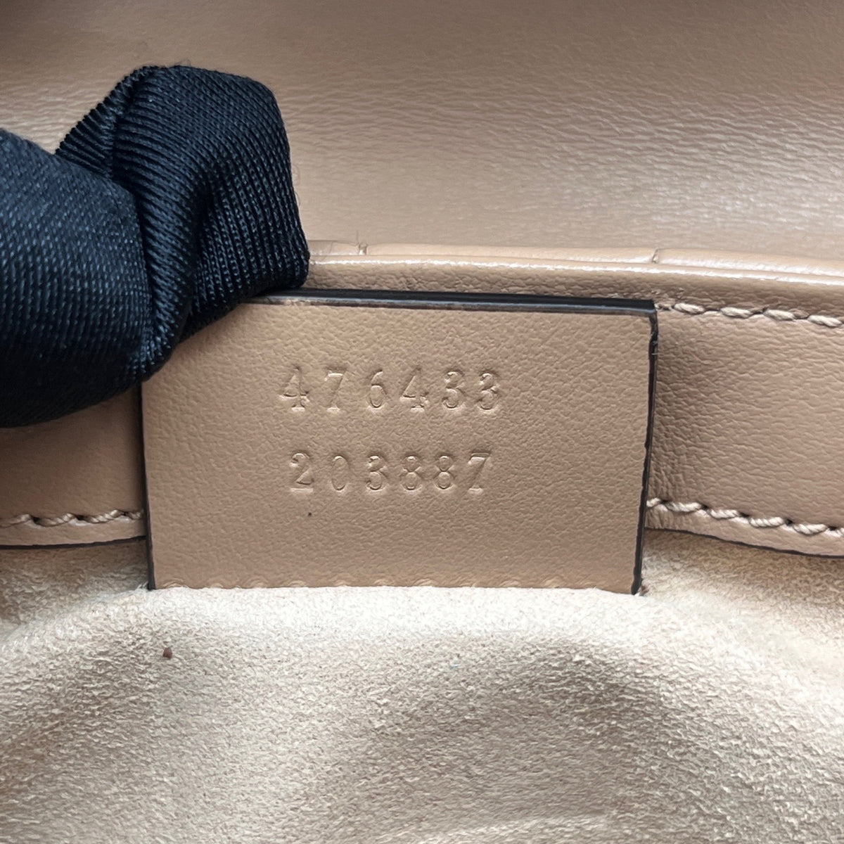 Gucci - Marmont Mini Chain Bag - Leather - Beige - (mini)
