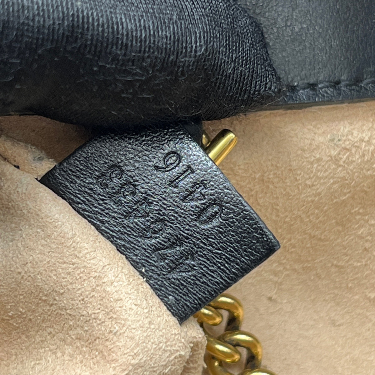 Gucci - Marmont Mini Chain Bag - Leather - Black - (mini)