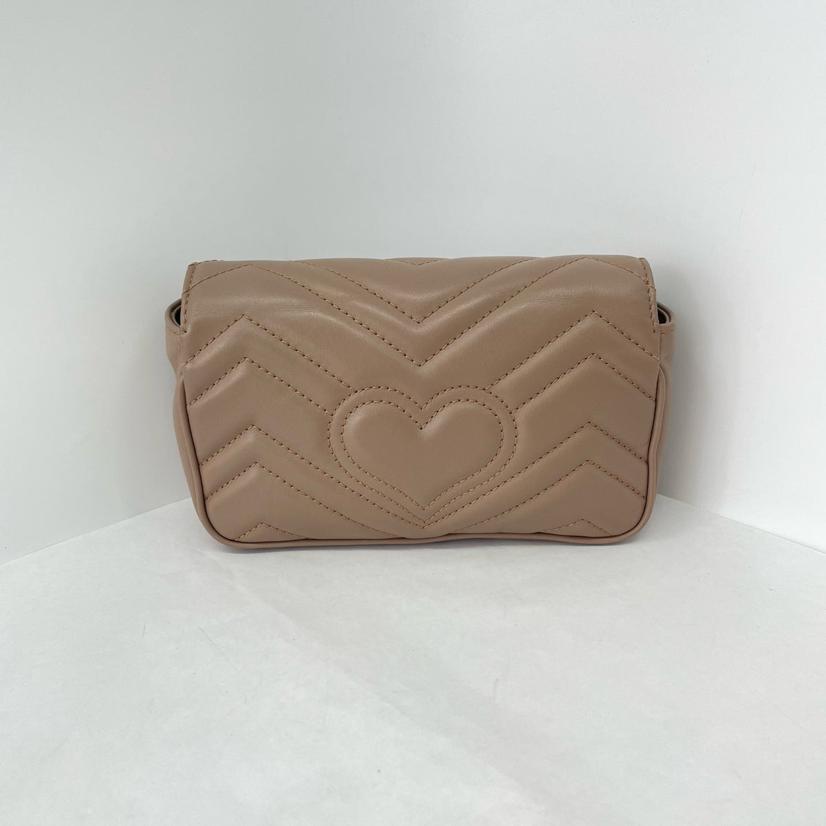 Gucci - Marmont Mini - Leather - Beige - (mini)