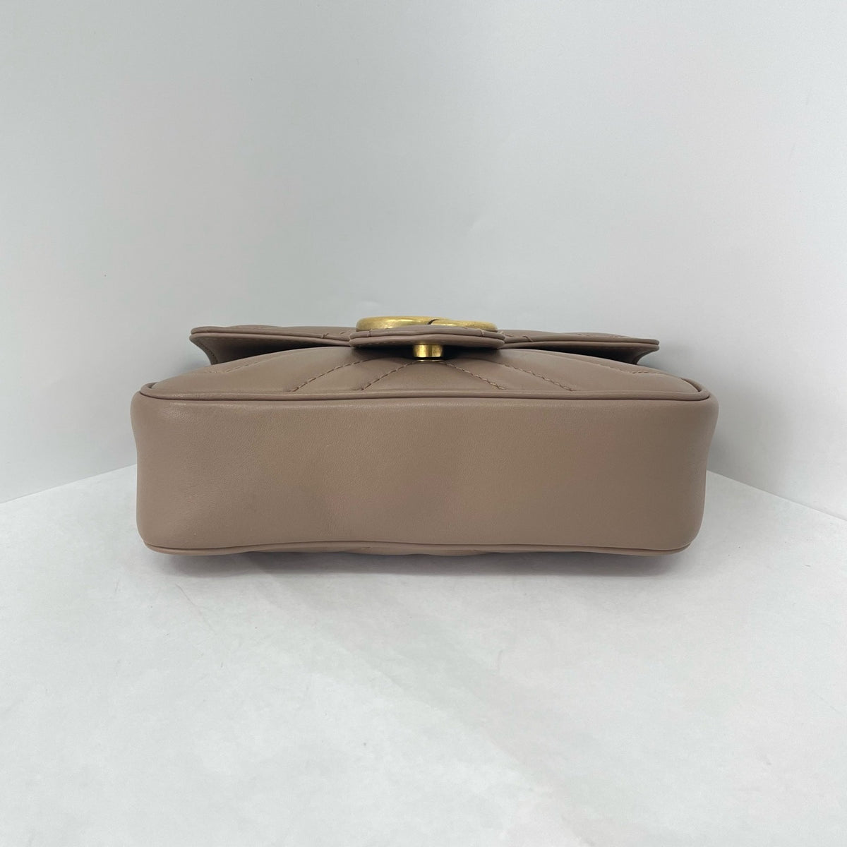 Gucci - Marmont Mini - Leather - Beige - (mini)
