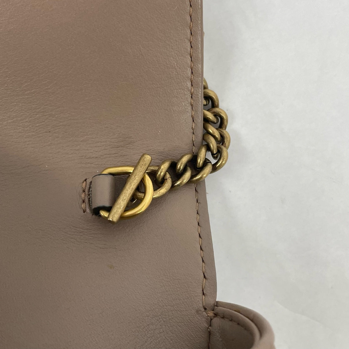 Gucci - Marmont Mini - Leather - Beige - (mini)