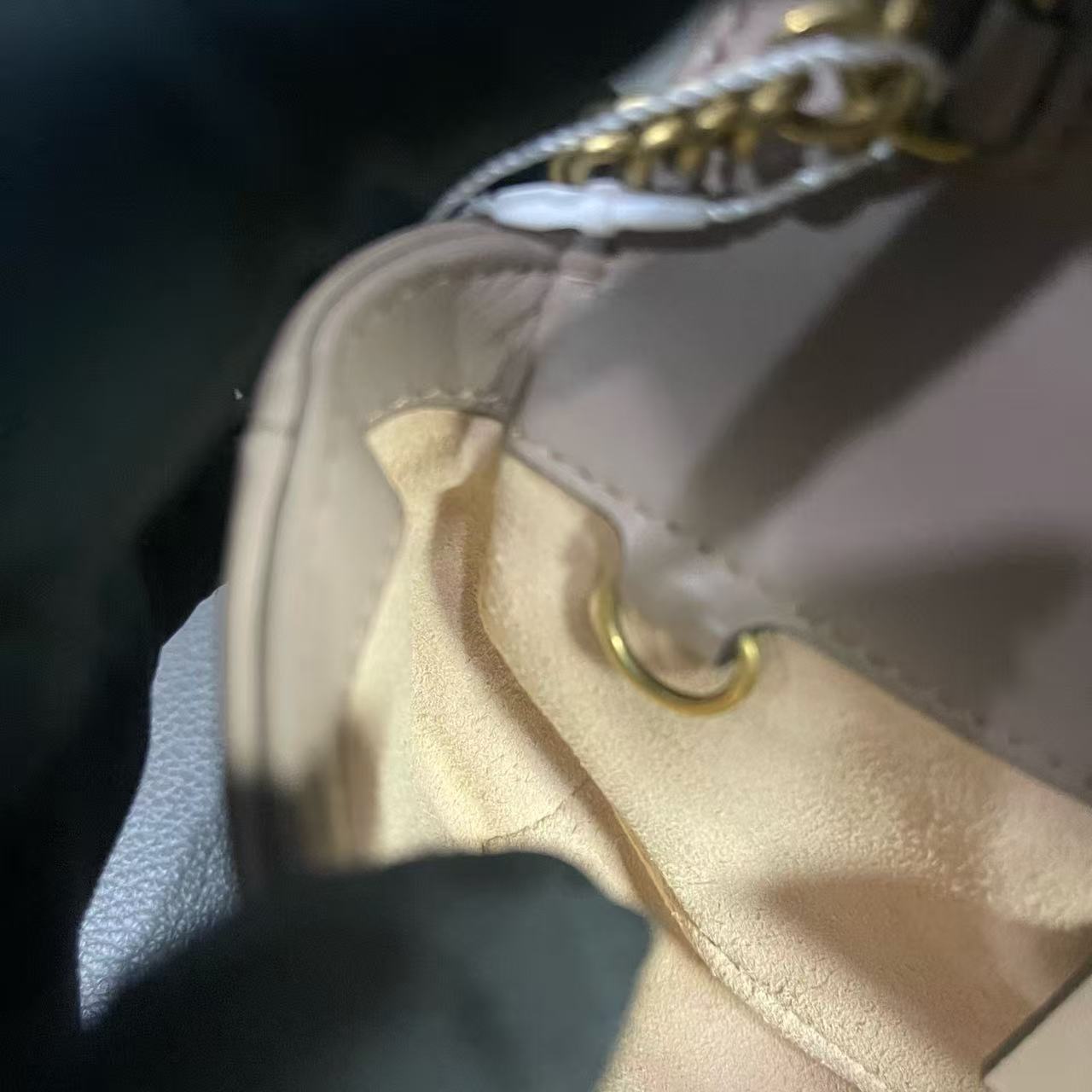Gucci - Marmont Mini - Leather - Beige - (mini)