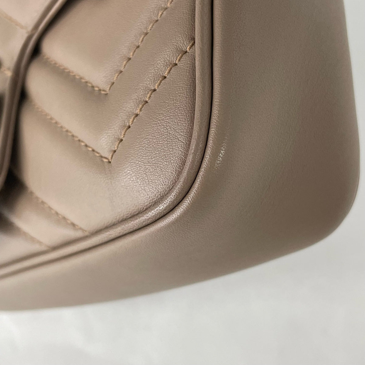 Gucci - Marmont Mini - Leather - Beige - (mini)