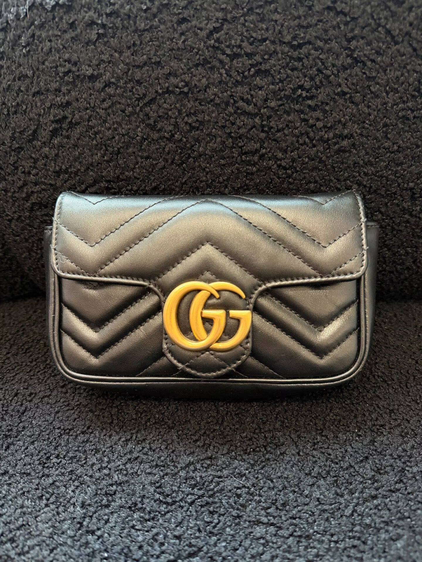 Gucci - Marmont Mini - Leather - Black - (mini)