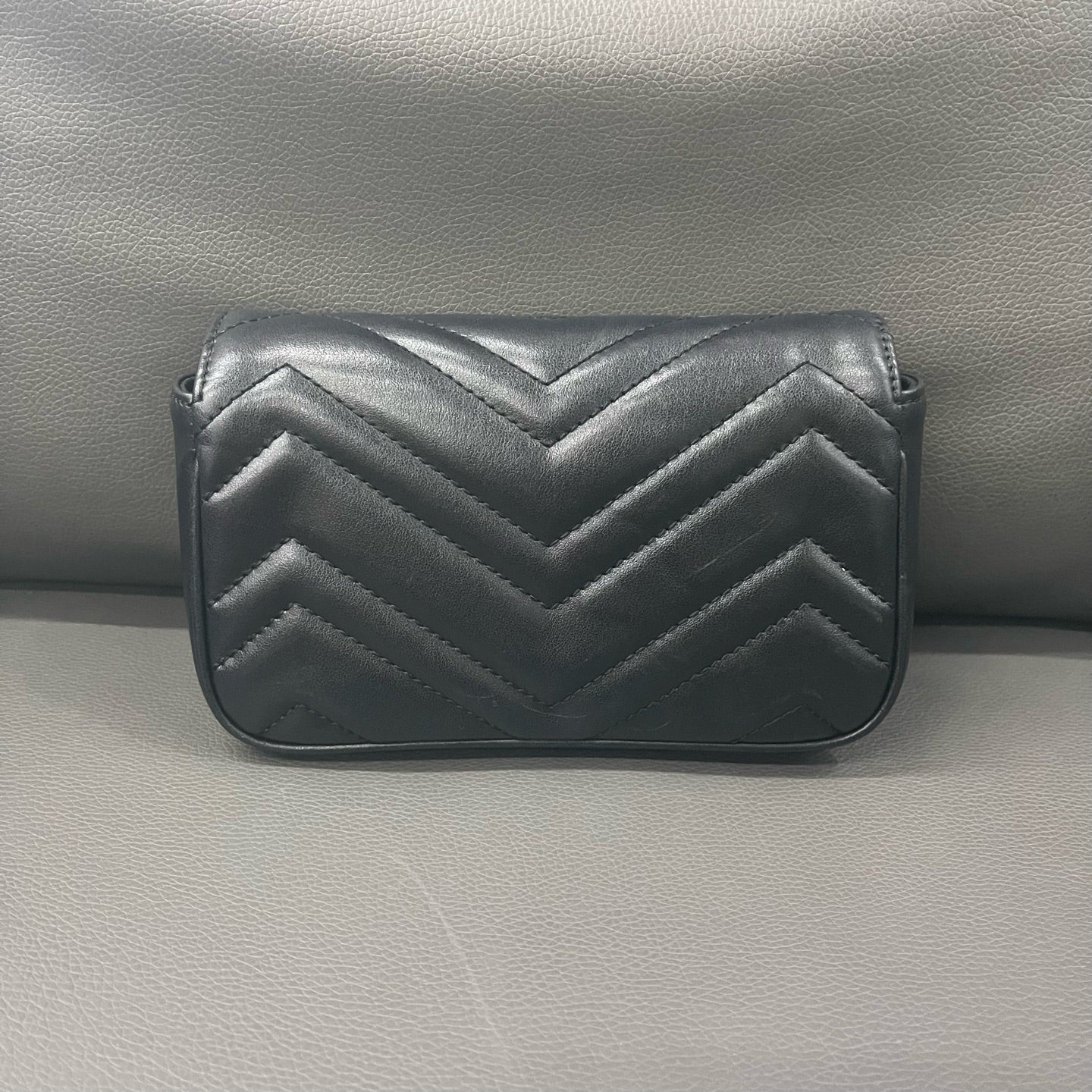 Gucci - Marmont Mini - Leather - Black - (mini)