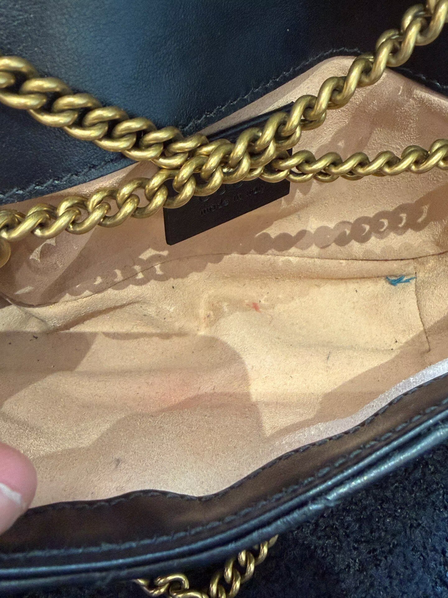 Gucci - Marmont Mini - Leather - Black - (mini)