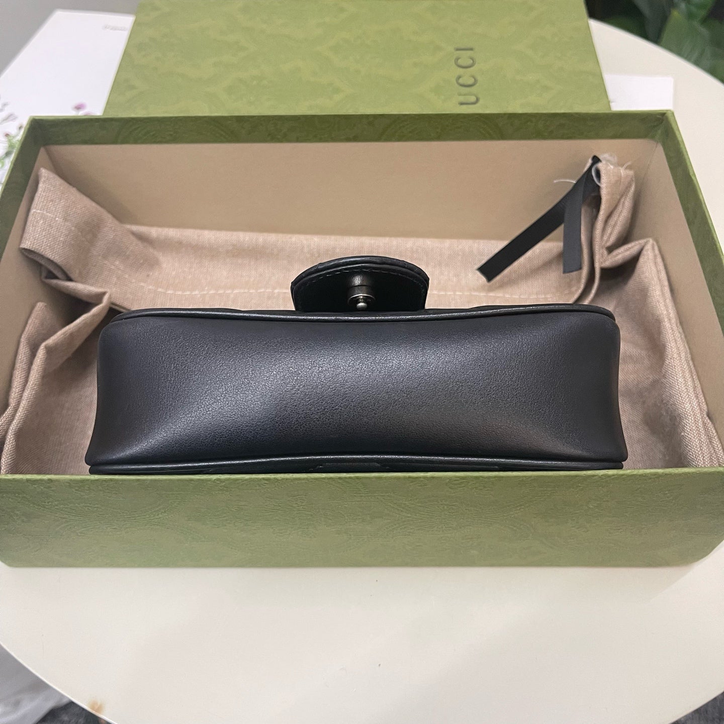 Gucci - Marmont Mini - Leather - Black - (mini)