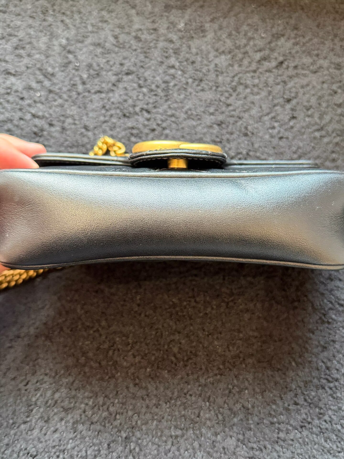 Gucci - Marmont Mini - Leather - Black - (mini)